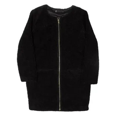 Toweled Jacket Black Womens S