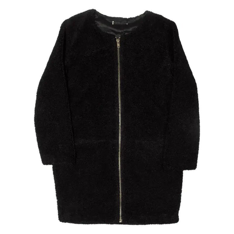 Toweled Jacket Black Womens S