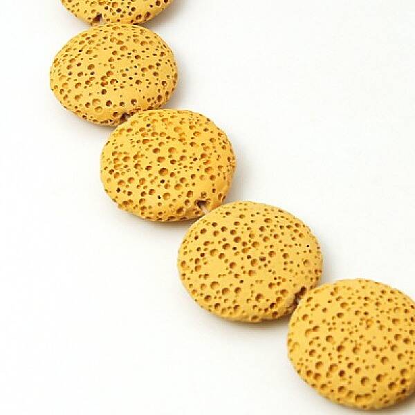Natural Lava Rock Beads Strands