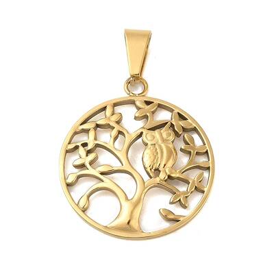 Ion Plating(IP) 304 Stainless Steel Pendants