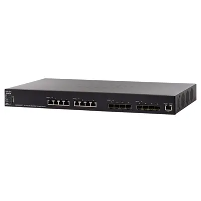 SX550X-16FT-K9-BR Cisco 550X Series SX550X-16FT 8 x Ports 10GBase-T + 8 x Ports SFP+ Ports Layer 3 Stackable Managed Gigabit ...