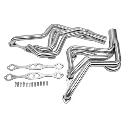 Exhaust Header Manifold for 1970–1987 Chevy SBC 267-400 V8 | Fits Camaro, Malibu, Monte Carlo, and Small Block Engines