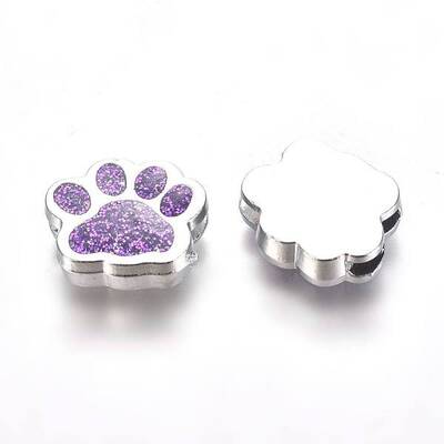 Alloy Enamel Slider Charms