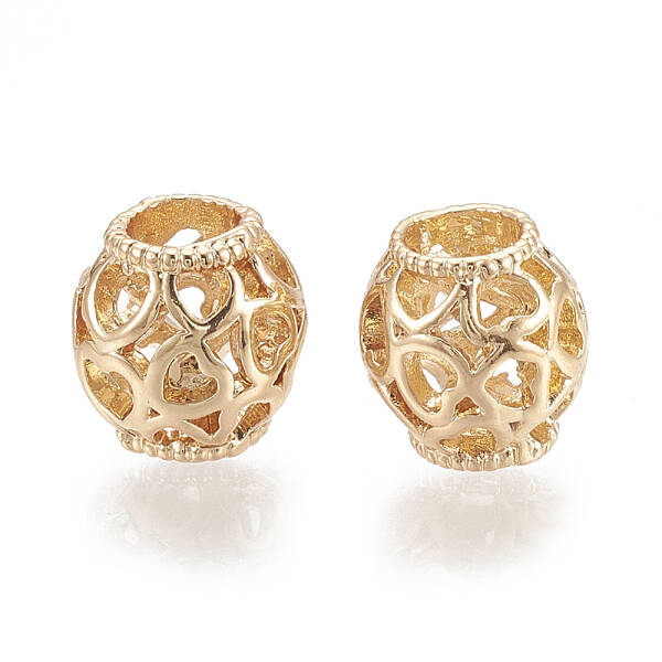 Alloy European Beads