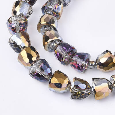 Electroplated Glass Beads