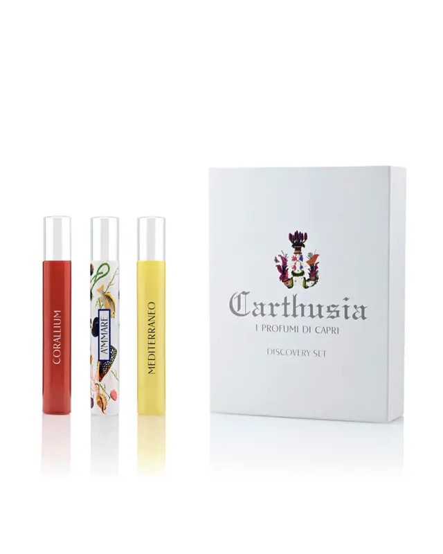 Carthusia Sea Around Discovery Set A'mmare, Corallium, Mediterraneo 3 x 10ml