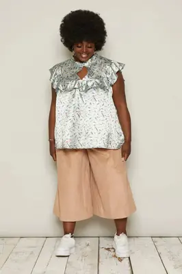 Vilmar Culottes (Beige) | size: XS