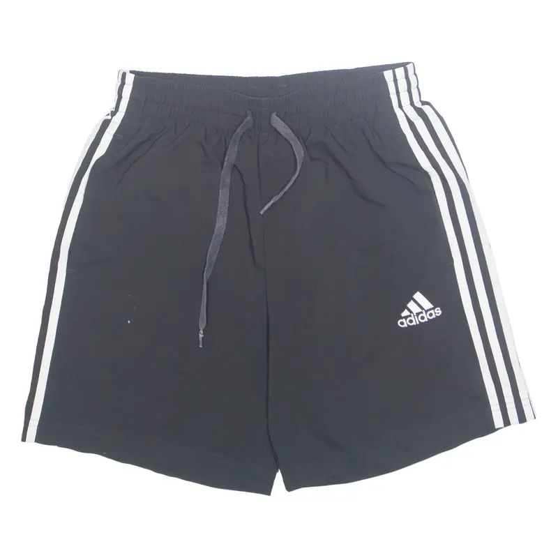 ADIDAS Mesh Lined Mens Swimming Shorts Black S W28