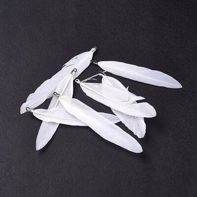 Goose Feather Pendants