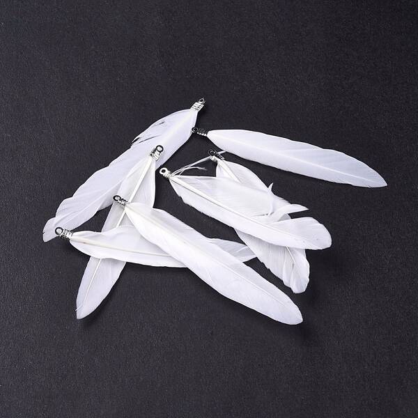 Goose Feather Pendants
