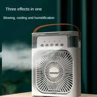 3 In 1 Fan AIr Conditioner Household Small Air Cooler LED Night Light Portable Air Adjustment Fan Office Home Fan ventilateur