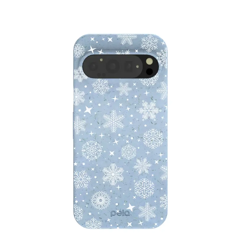 Powder Blue Let it Snow Google Pixel 9/9 Pro Case