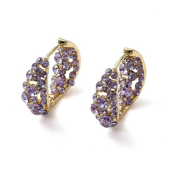 Brass Hoop Earrings for Women