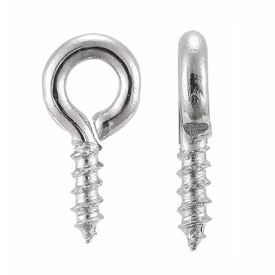 Iron Screw Eye Pin Peg Bails