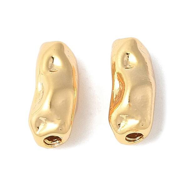 Nuggets Brass Beads