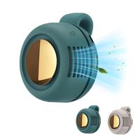 Portable Silent Mini Bladeless Electric Fan Clip On, Mini Bladeless Fans with Clip, 3 Speeds Hands-Free Small Whirlwind Blade...