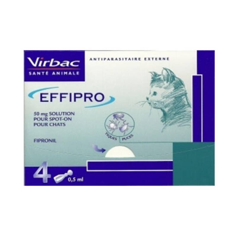 Effipro Spot-On For Cats (Green) 12 Pack