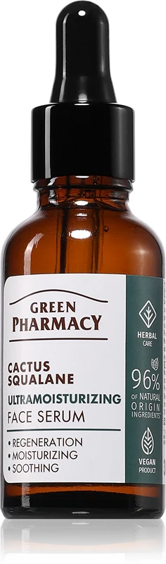 Green Pharmacy Cactus & Squalane Intense Hydrating Serum 30ml