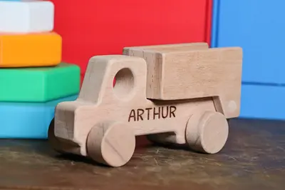 Wooden Toy Truck