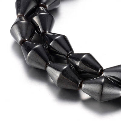 Magnetic Synthetic Hematite Bead Strands