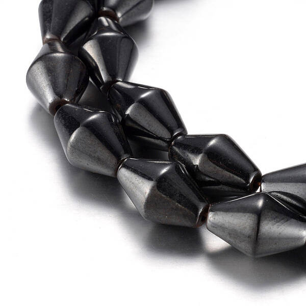 Magnetic Synthetic Hematite Bead Strands
