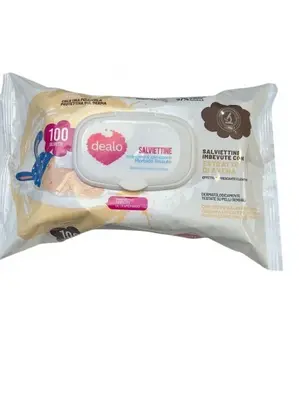 Dealo Wet Wipes With Oat Extract 100pcs