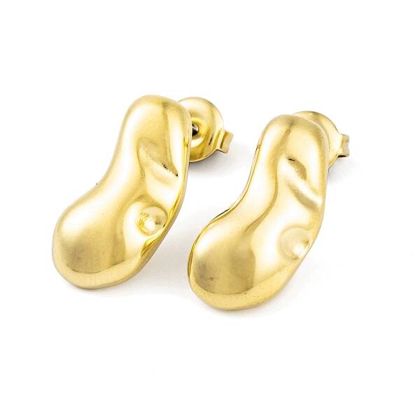 Ion Plating(IP) 304 Stainless Steel Stud Earrings for Women