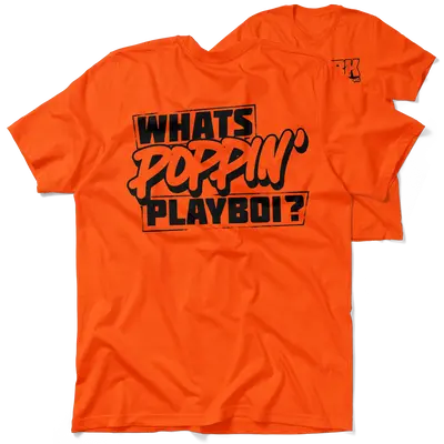 FunBucket Kustoms - What's Poppin' Playboi - T-Shirt