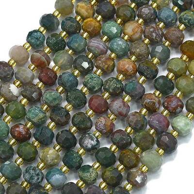 Natural Indian Agate Beads Strands