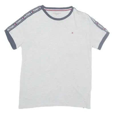 TOMMY HILFIGER Mens T-Shirt Grey M