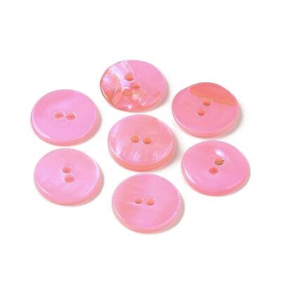 Spray Paint Natural Freshwater Shell Button