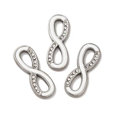 Ion Plating(IP) 304 Stainless Steel Enamel Connector Charms