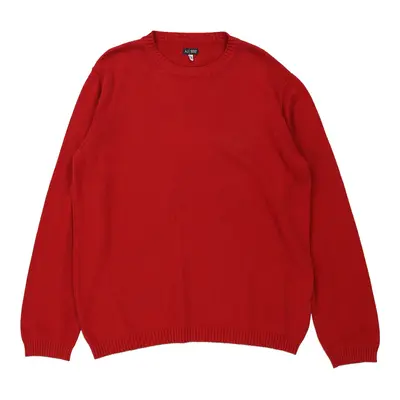 Armani Jeans Jumper - 2XL Red Cotton