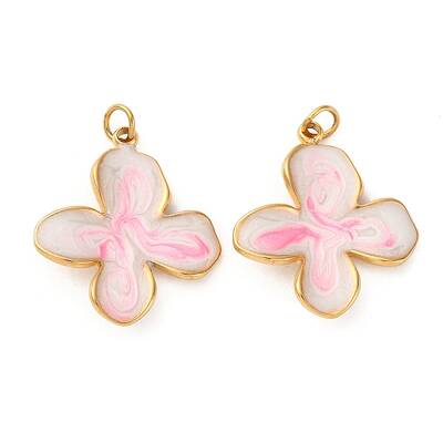 304 Stainless Steel Enamel Pendants