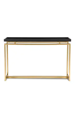 Tray Top Brass Console Table | Liang & Eimil Malcom