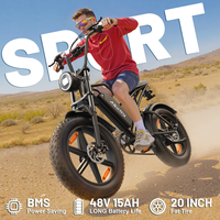 Electric Bike with 48V 750W High Power Motor, Fat Tires, Ideal for Mountain and Off-Road Riding, Heavy Duty E-Bike for Adults...