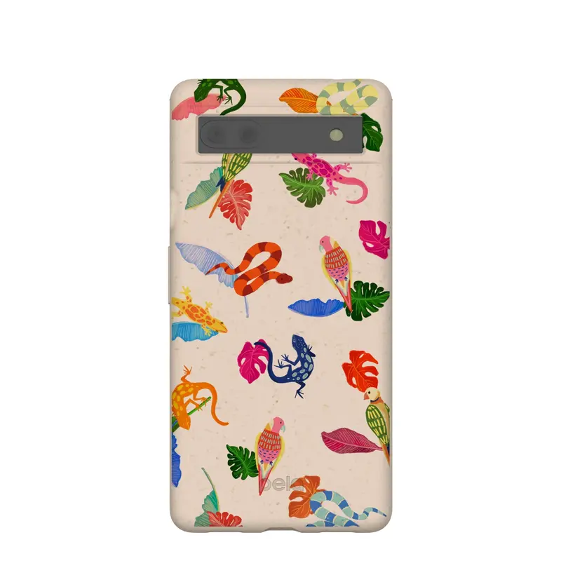 Seashell Into the Tropics Google Pixel 6a Case
