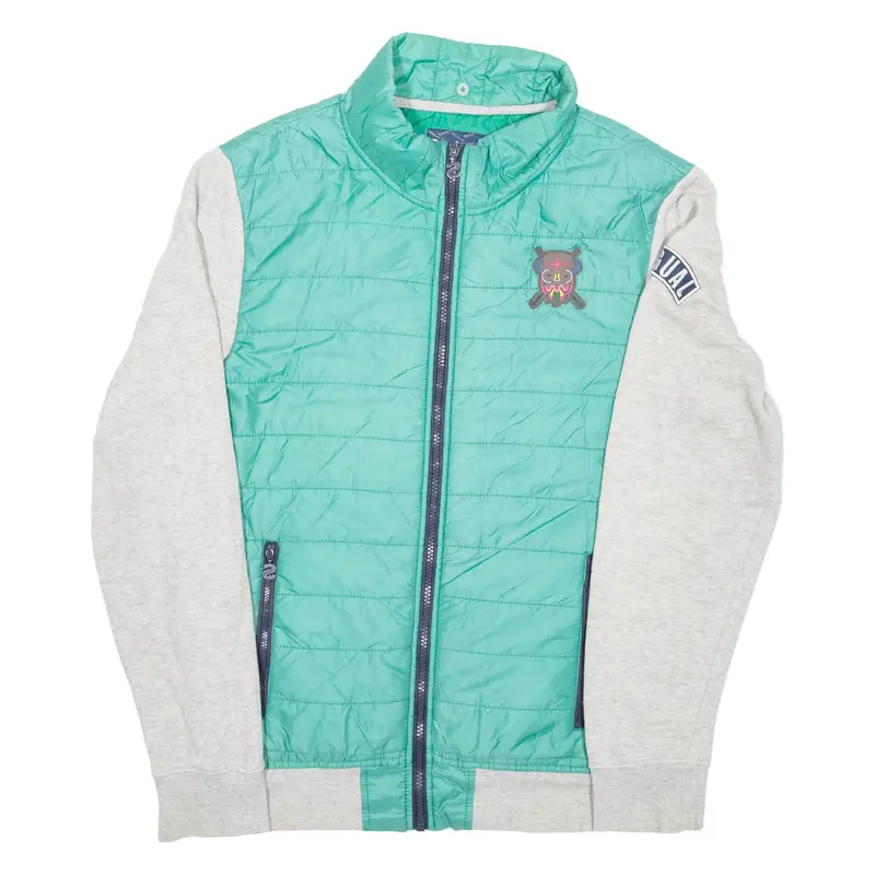 DESIGUAL Mens Jacket Green M