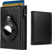 Mens Wallet with Holder,Minimalist Card Holder,Carbon Fiber Technology Credit Card Holder for Women Men with ID Windows,Steal...
