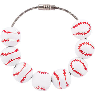 16mm Round Sport Ball Wooden Beaded Embellishments