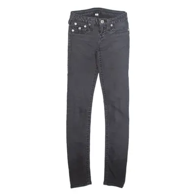 TRUE RELIGION Womens Jeans Grey Regular Tapered W26 L31