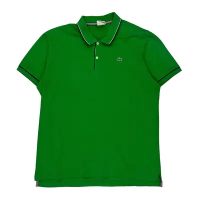 Lacoste Polo Shirt - 4XL Green Cotton Blend