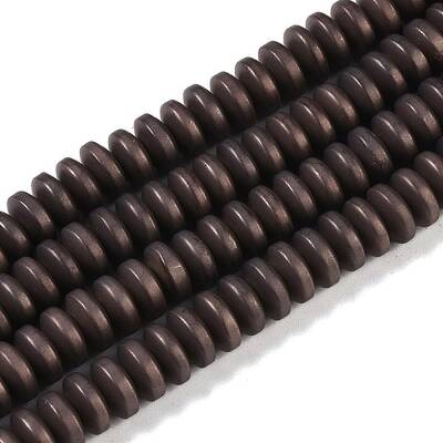 Electroplated Synthetic Non-magnetic Hematite Beads Strands