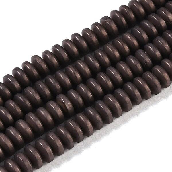 Electroplated Synthetic Non-magnetic Hematite Beads Strands