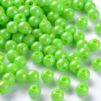 Opaque Acrylic Beads