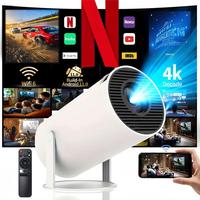 Smart Portable Outdoor 4K Projector with WlFl 6&Bluetooth 5.0, Projector for Home and Outdoor UseHome Cinema Birthday Gift