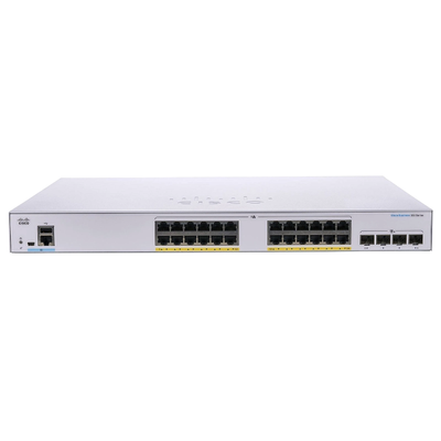 CBS350-24P-4X-AR= Cisco CBS350-24P-4X 24-Port PoE+ 4x SFP+ Port Switch