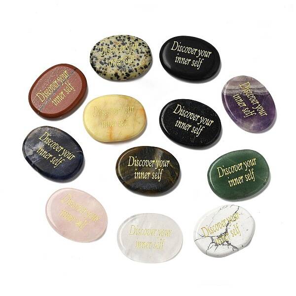 Natural Mixed Gemstone Cabochons