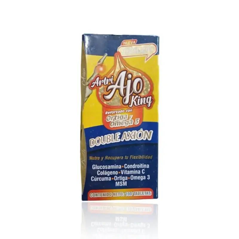 Artri AJO King Vitamin Antioxidant 100 Caps - Double Antioxidant with Glucosamine, Collagen, Vitamin C, Omega 3 & Omega 3 Die...