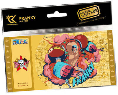 One Piece - Cartoon Kingdom - Golden Ticket #8 Franky